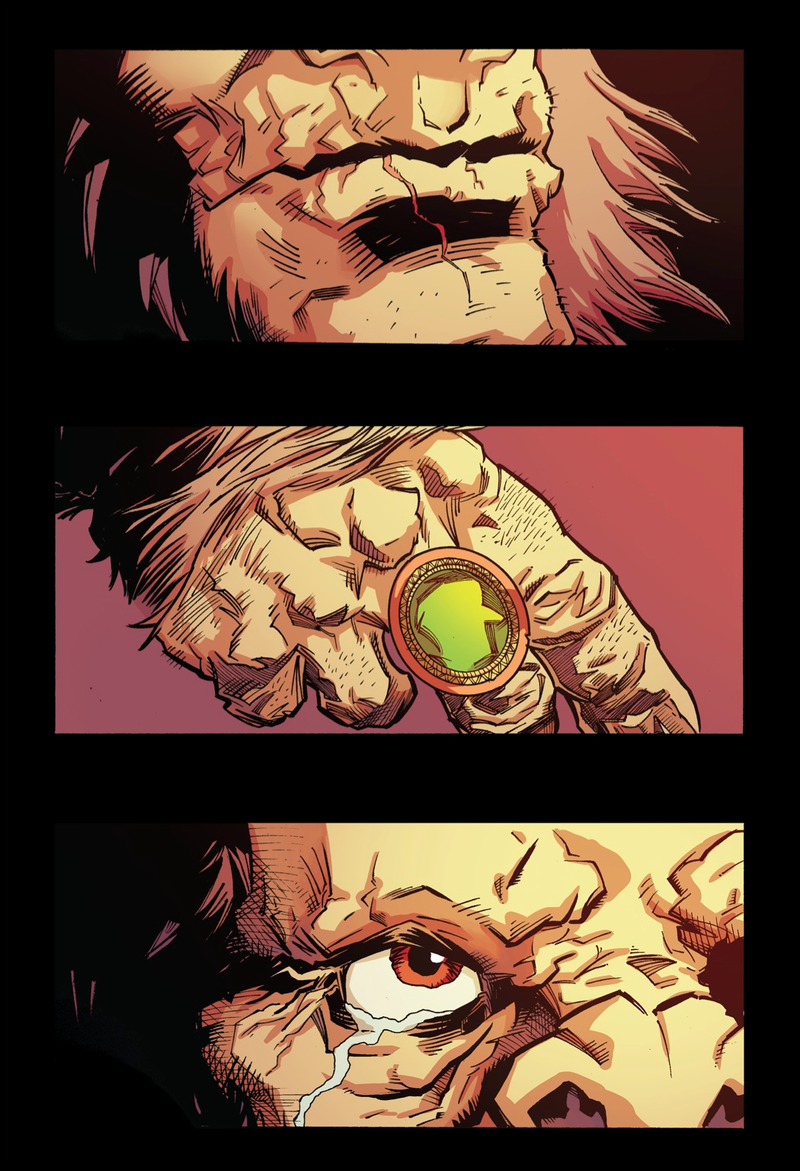 Illustration for article titled Bigfoot with a Sword on Mars = Best Comic Book Premise This Month